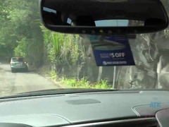 Amateur, Plage, Sucer une bite, Doigter, Exhib, Petite amie, Orgasme, Mouillée