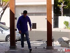 MILF Wife Fucks For Sperm In Front Of Husband - Emily Austin