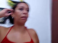 美女, ぽっちゃり, デカパイ, ラティーナ, オナニー, 熟年, 淫乱熟女, オッパイの