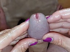 Leie, Grosser schwanz, Cfnm, Spermaladung, Handjob, Lingerie, Masturbation, Pov