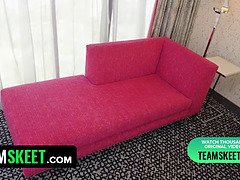 素人, 舞台裏, フェラチオ, 茶髪の, イく瞬間, オーガズム, 叫ぶ, ティーン
