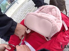 18 jahre, Arsch, Schönheit, Braunhaarige, Masturbation, Muschi, Jungendliche (18+), Uniform