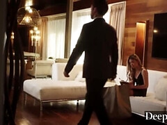 アジア人, 茶髪の, 中出し, イマラチオ, バック, 馬乗り, オッパイの