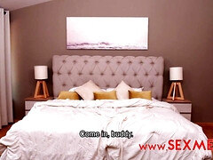 Enthousiasteling, Grote mammen, Rondborstig, Sperma, Man die toekijkt, Moeder die ik wil neuken, Tieten likken, Vrouw