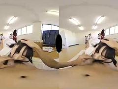 Dreidimensional, Asiatisch, Blasen, Japanische massage, Realität, Student