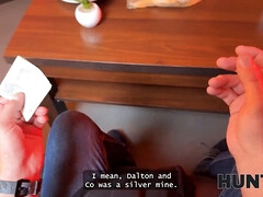 Vanessa Leone & Steve Q caught cheating & fucked in public at the fortuneteller salon