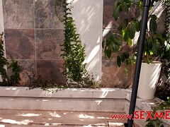 Tetas grandes, Mamada, Tetona, Sexo duro, Latina, Al aire libre, Pov, Tetas