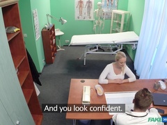 Leie, In den arsch, Arsch, Arzt, Krankenschwester, Büro, Muschi, Uniform