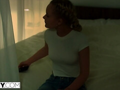 Anal, Cul à la bouche, Blonde, Sucer une bite, Faciale, Petite femme, Chevaucher, Nénés