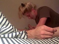 Enthousiasteling, Sperma, Huisgemaakt, Tiener, Tieten likken