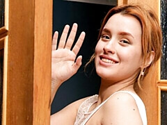 素人, お尻, 指いじり, オナニー, ショートヘア, ガリガリ, ストリッピング, オッパイの