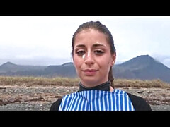 Sadomasochismus, Strand, Grosser arsch, Domination, Hardcore, Hd, Rau, Sklave