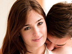 フェラチオ, 毛深い, 手コキする, キス, 赤毛, ティーン, オッパイの