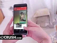 Leie, Blasen, Braunhaarige, Aufs gesicht abspritzen, Hd, Nackt, Pov, Taboo