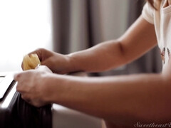 Cunnilingus, Rubia, Morena, Ébano, Besar, Lamidas, Tetas naturales, Tetas