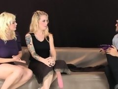 Blonde, Sucer une bite, Femme dominatrice, Fétiche, Strapon