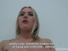 Blonde, Sucer une bite, Tchèque, Hard