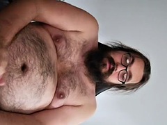 ぽっちゃり, デカチン, ぽちゃ, ヨーロピアン, ゲイ, ドイツ人, 毛深い, 一人