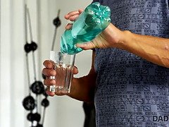18 jahre, Hundestellung, Hd, Riesig, Lecken, Pool, Sohn, Jungendliche (18+)
