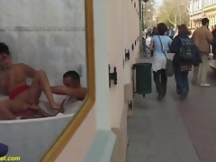 素人, アナル, お尻, エクストリーム, 顔射, 現実, ラフ, ティーン