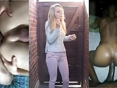 In den arsch, Blasen, Besamung, Transfrau, Abendanzug