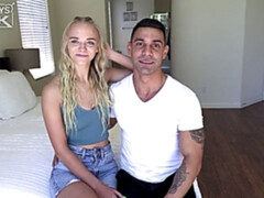 Arsch, Blondine, Hundestellung, Handjob, Lecken, Muschi, Dürr, Jungendliche (18+)