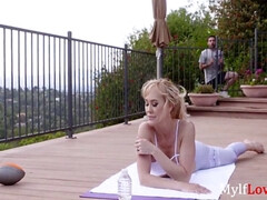 ブロンド, 浮気者, エロ熟女, 人妻の, 淫乱熟女, 母, オマンコ, 義母