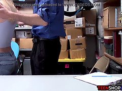 素人, 楽屋, ハードコア, Hd, ポリス, 叫ぶ, ティーン, ユニフォーム