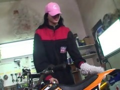 美女, デカパイ, 黒人, オナニー, 自然山雀, 一人