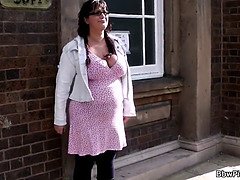 Street meat with stranger leads to cock riding