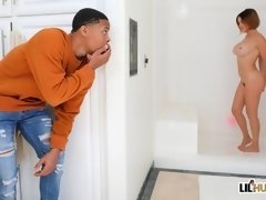 Culo, Tetas grandes, Mamada, Atrapados, Estilo perrito, Pajear, Interracial, Masturbación