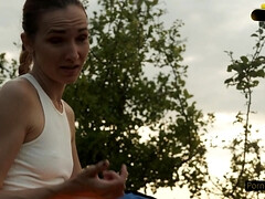 素人, お尻, フェラチオ, 浮気者, 気狂い, 淫乱熟女, 公共, オッパイの