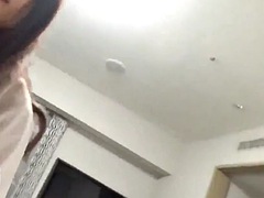 Mamada, Universidad, Corrida, Japonés, Solo, Estudiante