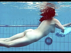 18, 素人, ビキニ, フェティッシュ, プール, 公共, ティーン, 水中