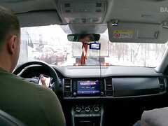 Amateur, Coche, Engañando, Atragantadas, Hd, Al aire libre, Nalgadas