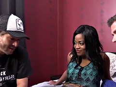 Monique Symone Gets Picked Up And Fucked By Whites