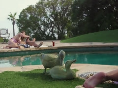 69, 黒人, フェラチオ, 茶髪の, イく瞬間, イマラチオ, ハードコア, アウトドア