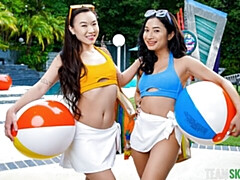 お尻, デカチン, 黒人, フェラチオ, 女 人男 人, 自然山雀, ティーン, オッパイの