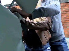 PORNXN - Busty amateur cutie Bonnie D pissing in public