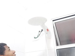 Culo, Culo grande, Negro, Pedorrearse, Abierta, Enorme, Monstruo, Ducha