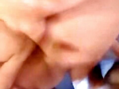 Grosser schwanz, Blasen, Paar, Spermaladung, Schwanz, Aufs gesicht abspritzen, Hd, Selbstgemacht