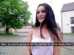 Amateur, Noire, Sucer une bite, Tir de sperme, Argent, Orgasme, Public, Nénés