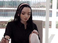 Tussi, Grosse titten, Blasen, Schwanz, Handjob, Hardcore, Pornostars, Pov