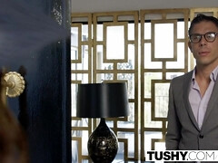 Anal, Cul, Beauté, Grosse bite, Sucer une bite, Brunette brune, Gorge profonde, Nénés