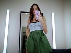 Rubia, Morena, Hembra, Lencería, Masturbación, Bragas, Estrella porno, Solo