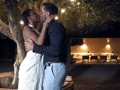 Ebony Samantha Cruuz hot romantic sex