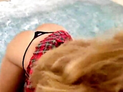 Mary Rock deepthroats big dick in hot POV blowjob