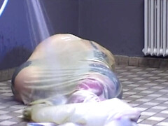 Schwarz, Weibliche domination, Fetisch, Hardcore, Erniedrigung, Latex, Orgasmus, Sklave