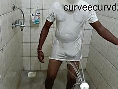 Amateur, Mamada, Pareja, Hd, Pezones, Ducha