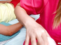 Rubia, Vestidas, Pajear, Madres para coger, Mamá, Enfermera, Uniforme